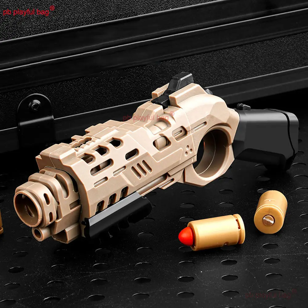 Outdoor Sports Folding Nylon Soft Bullet Gun Fidget Toys EDC Fidget Slider Stress Relief Shooting Toy Anti-Anxiety Gift QG697