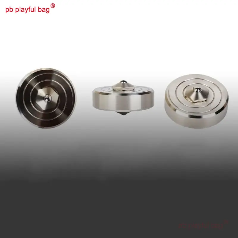 Double-Sided Water Ripples Fingertip Gyro Anxiety relief Office Desktop Toy Anxiety Stress Relief Adult Metal Spinner ZG136