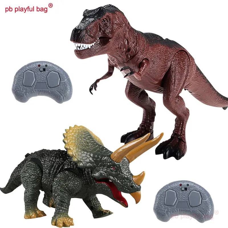Electric Mobile Remote Control Toys Infrared RC Simulated Tyrannosaurus Rex Triangle Dragon Model Kids Toys Creative Gifts VG18