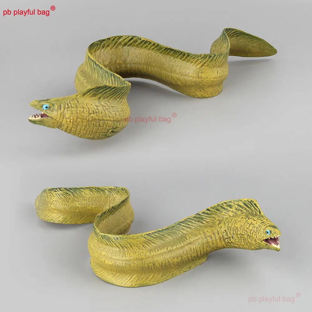 Simulated Marine Organisms Eel Fish Swordfish Solid Underwater Animals Ornament Model Kids Toy Cognition Christmas Gifts ZG372
