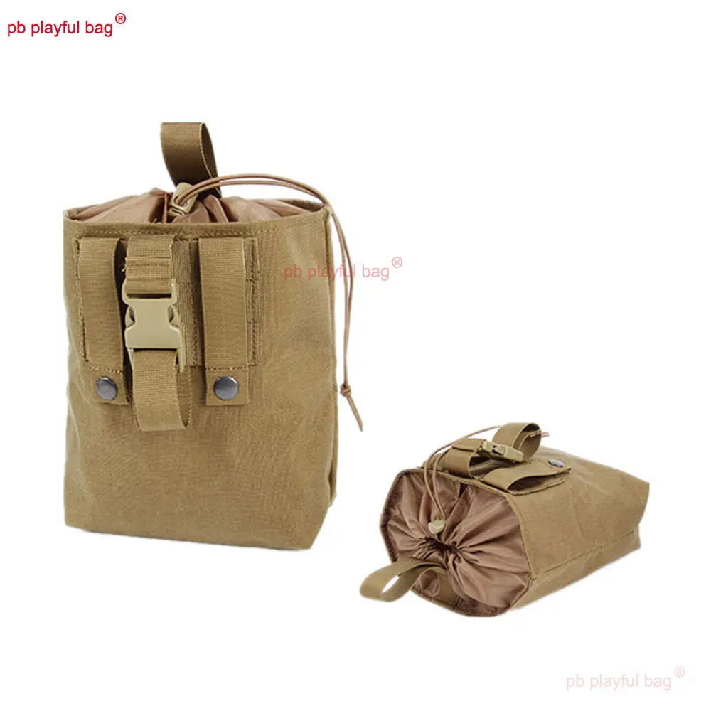 Outdoor Sports Tactical Folding Recycling Bag Toy Accessories Molle Accessory Hanging Bag CS Game Equipment Storage Bag QG582