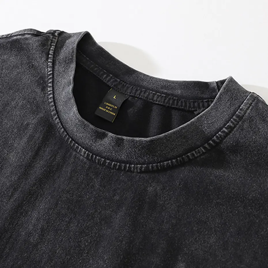 Streetwear Hip Hop T-shirts 2025 Men Harajuku Oversized T Shirt Eyes Printed Washed Vintage Tee Shirts Tops