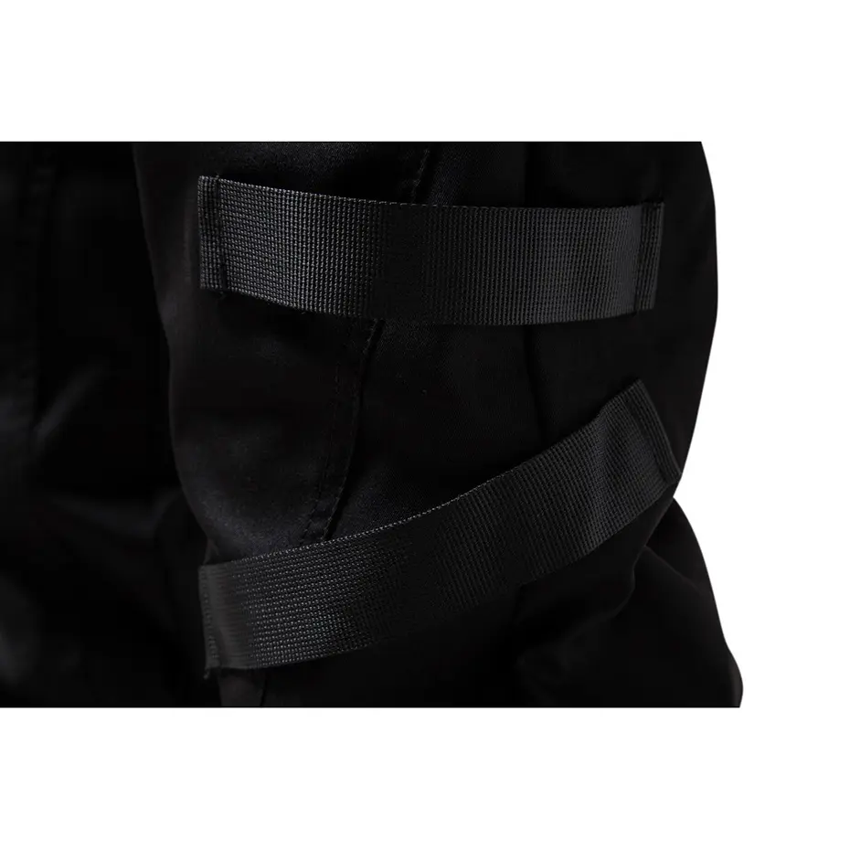 Fashion Ninja Pants Techwear Bandage Zipper Pockets Cargo Pants Joggers Men Black Hip Hop Streetwear Trousers