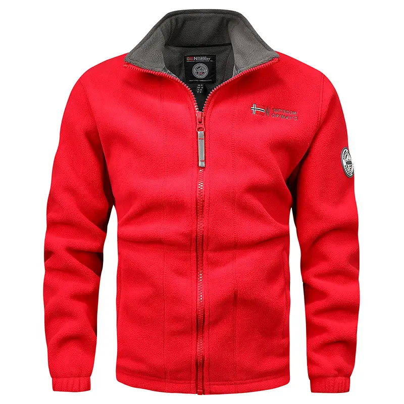 New Winter Men Fleece Warm Jackets Outdoor Coats Good Quality Men Winter Coats Stand Collar Fashion Loose Winter Parkas Size 3XL