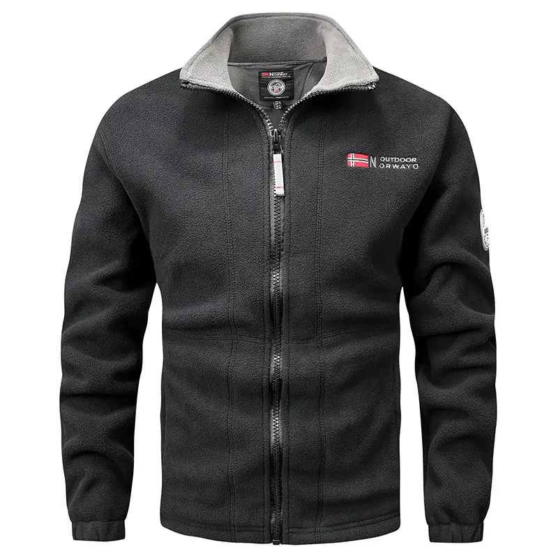 New Winter Men Fleece Warm Jackets Outdoor Coats Good Quality Men Winter Coats Stand Collar Fashion Loose Winter Parkas Size 3XL