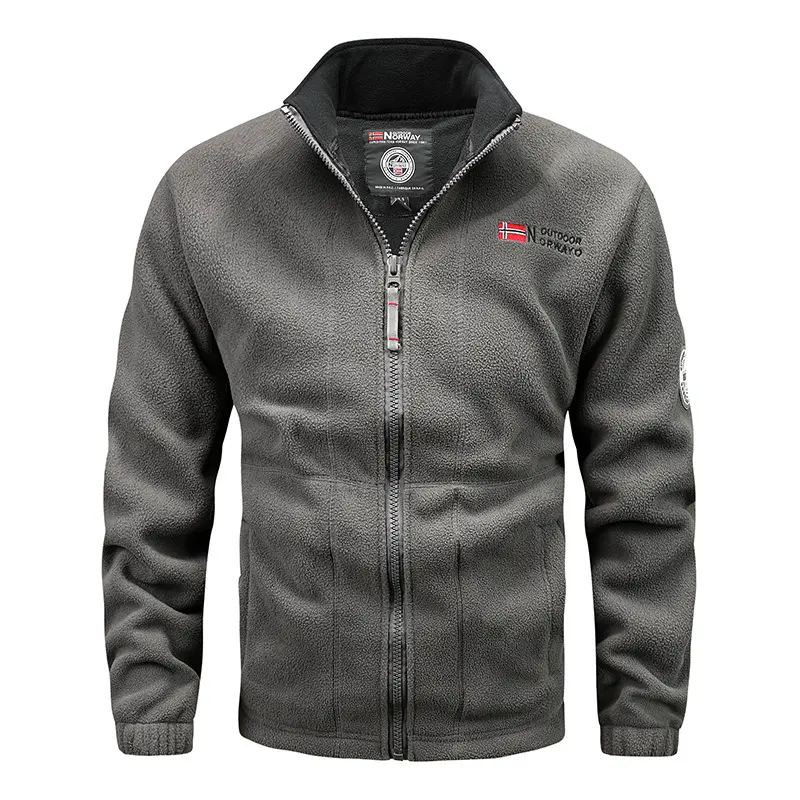 New Winter Men Fleece Warm Jackets Outdoor Coats Good Quality Men Winter Coats Stand Collar Fashion Loose Winter Parkas Size 3XL