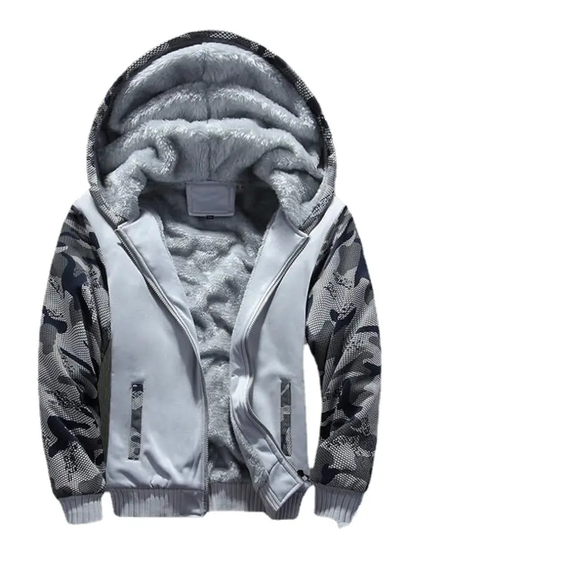 Men Winter Sweatsuit Thicker Warm Track Suit Sets New Fashion Men Hooded Sportswear Sweatshirts+Sweatpants Casual Loose Sets