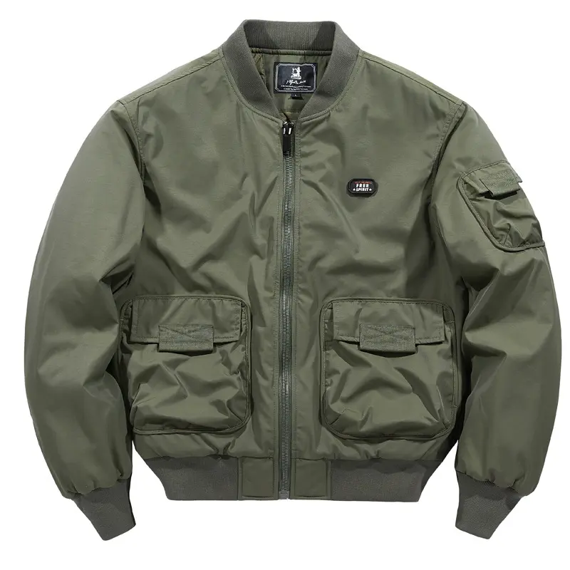 New Fashion Men Thicker Warm Winter Dowm Jackets Man Multiple Pockets Casual Cargo Jackets Male Loose Parkas Winter Coats 5XL