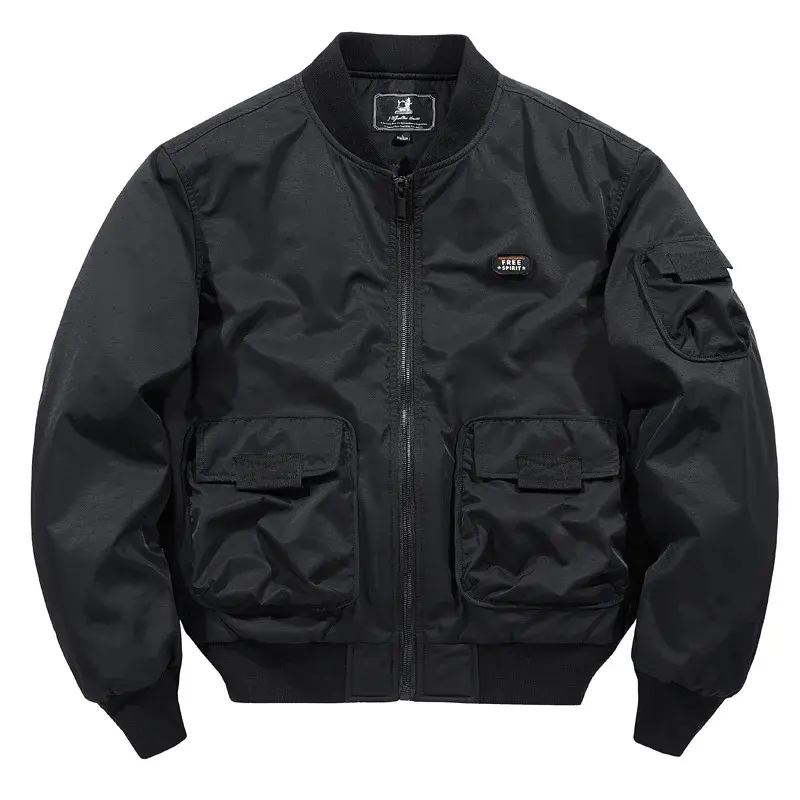 New Fashion Men Thicker Warm Winter Dowm Jackets Man Multiple Pockets Casual Cargo Jackets Male Loose Parkas Winter Coats 5XL