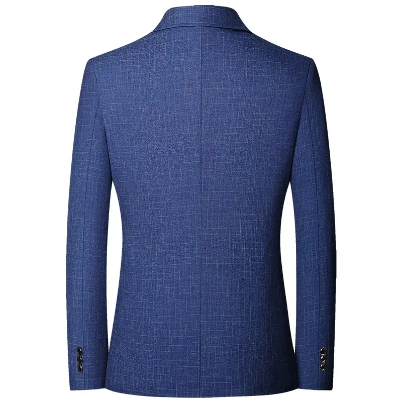 New Spring Man Blue Suits Coats Business Casual Blazers Jackets Good Quality Male Slim Blazers Jackets Men's Clothing 4XL