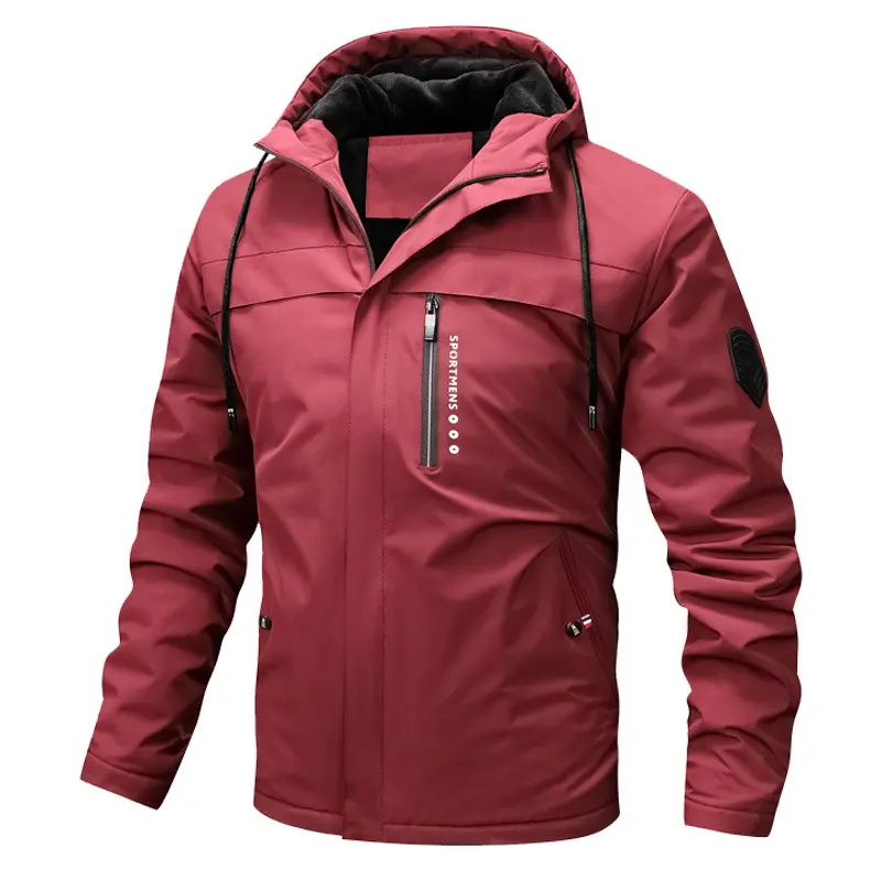 New Winter Men Fleece Warm Parkas Hooded Casual Winter Jackets Coats Good Quality Male Outdoor Large Size Warm Jackets Size 6XL