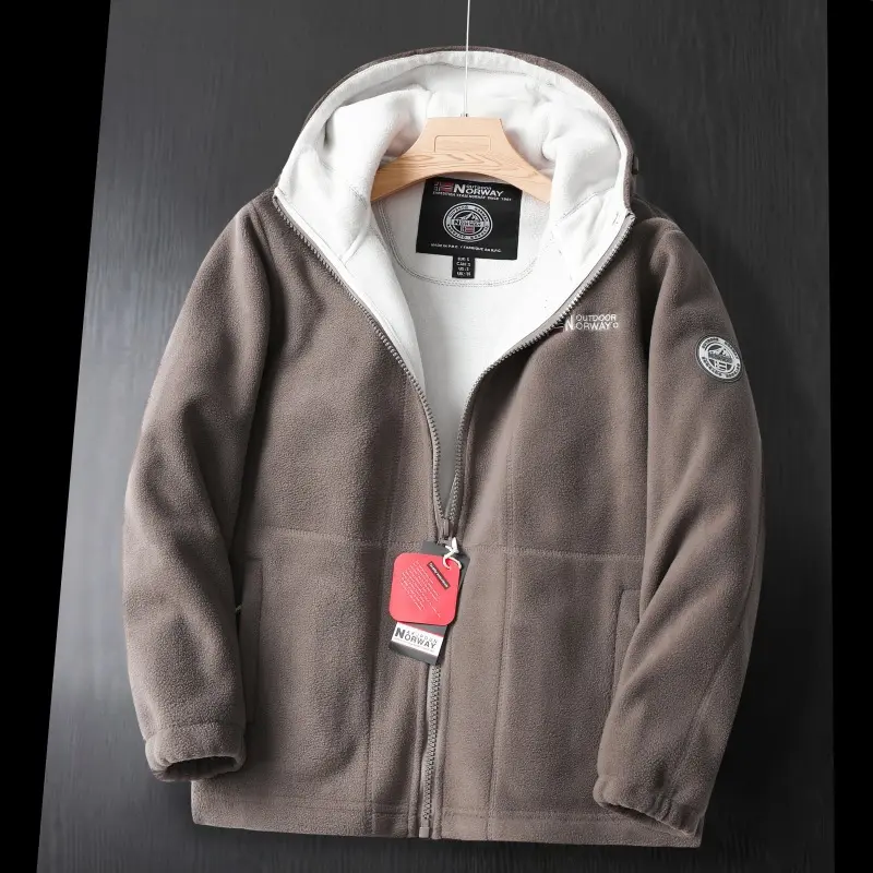 New Winter Men Hooded Warm Coats Parkas Polar Fleece Jackets Quality Men Outdoors Winter Coats Fashion Loose Down Jackets 3XL