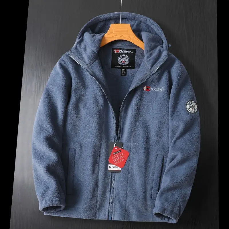 New Winter Men Hooded Warm Coats Parkas Polar Fleece Jackets Quality Men Outdoors Winter Coats Fashion Loose Down Jackets 3XL
