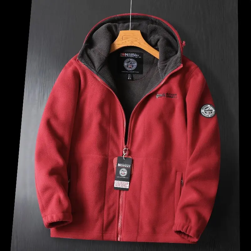 New Winter Men Hooded Warm Coats Parkas Polar Fleece Jackets Quality Men Outdoors Winter Coats Fashion Loose Down Jackets 3XL