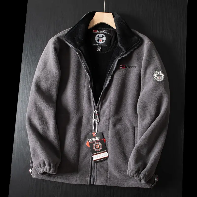 Men Fleece Winter Jackets Outdoor Warm Coats Good Quality Men Winter Coats Stand Collar Fashion Loose Winter Parkas Size 3XL