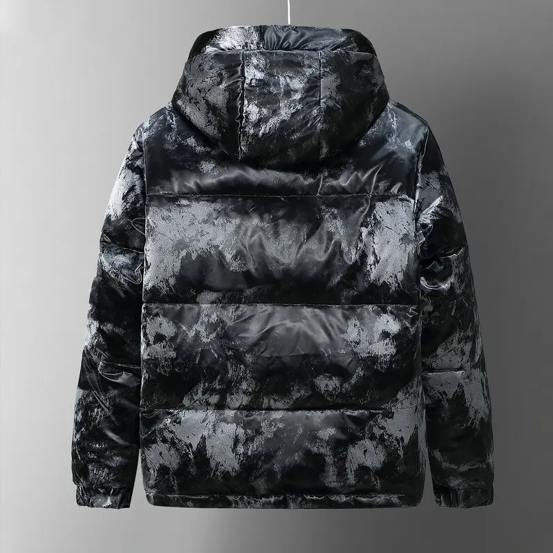 New Fashion Men Hooded Winter Duck Down Coats Thicker Warm Down Jackets Casual Parkas Quality Male Outdoor Windproof Jackets 3XL