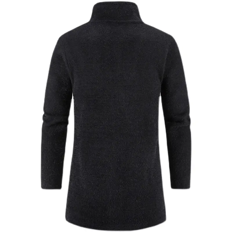 Men Long Cardigans Sweatercoats Winter Warm Sweaters New Male Thicker Slim Cardigans High Quality Men Casual Winter Jackets 3XL