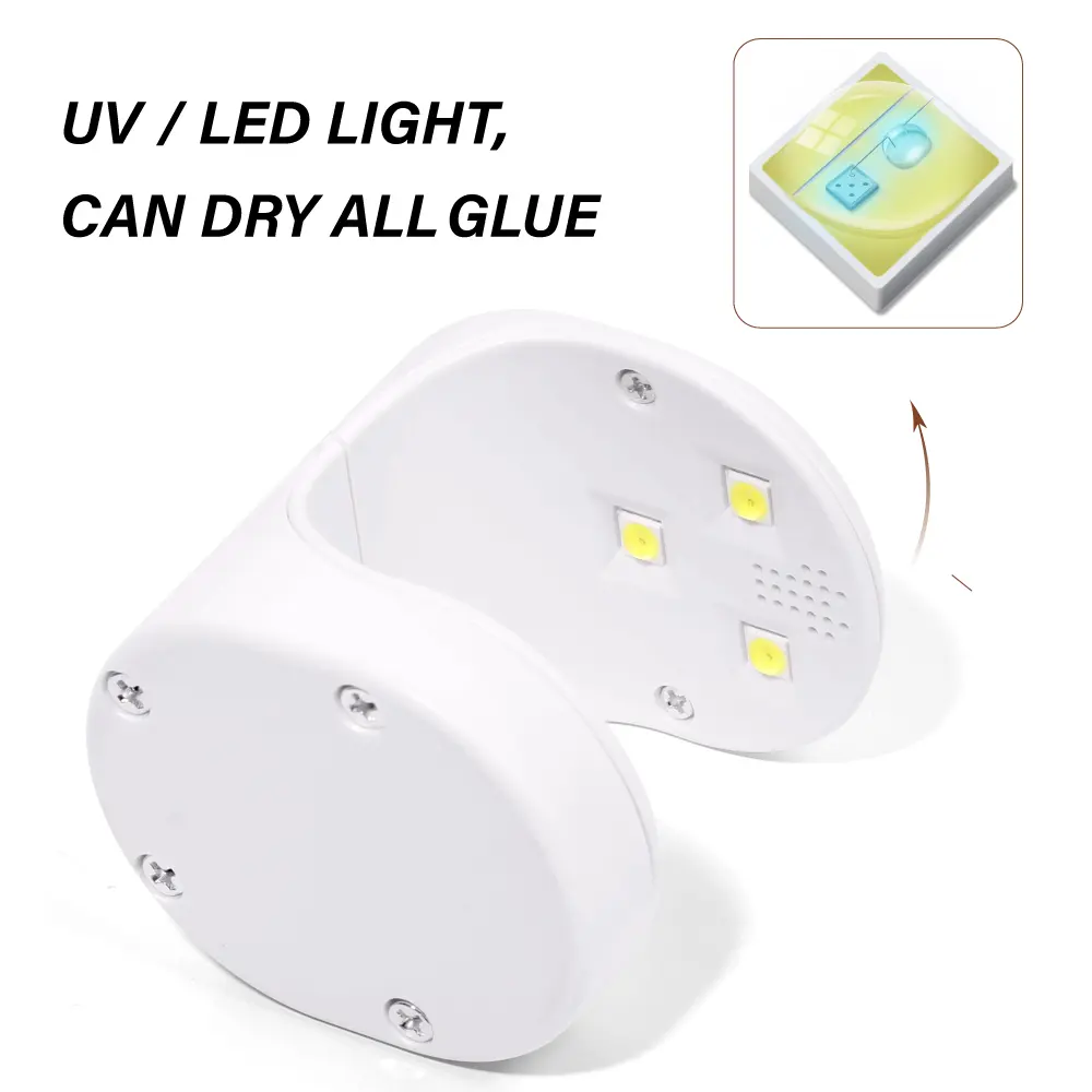 LINMANDA Mini UV Light for Gel Nails UV Light UV Nail Lamp Professional UV Lamp for Gel Nails Innovative Nail Dryer for Nail Art