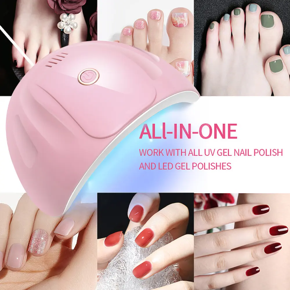 LINMANDA 54W Nail Dryer Lamp UV Light for Nails Eyes Protection Lamp for Gel Nails Gel Nail Polish Curing Dryer Home Salon Tool