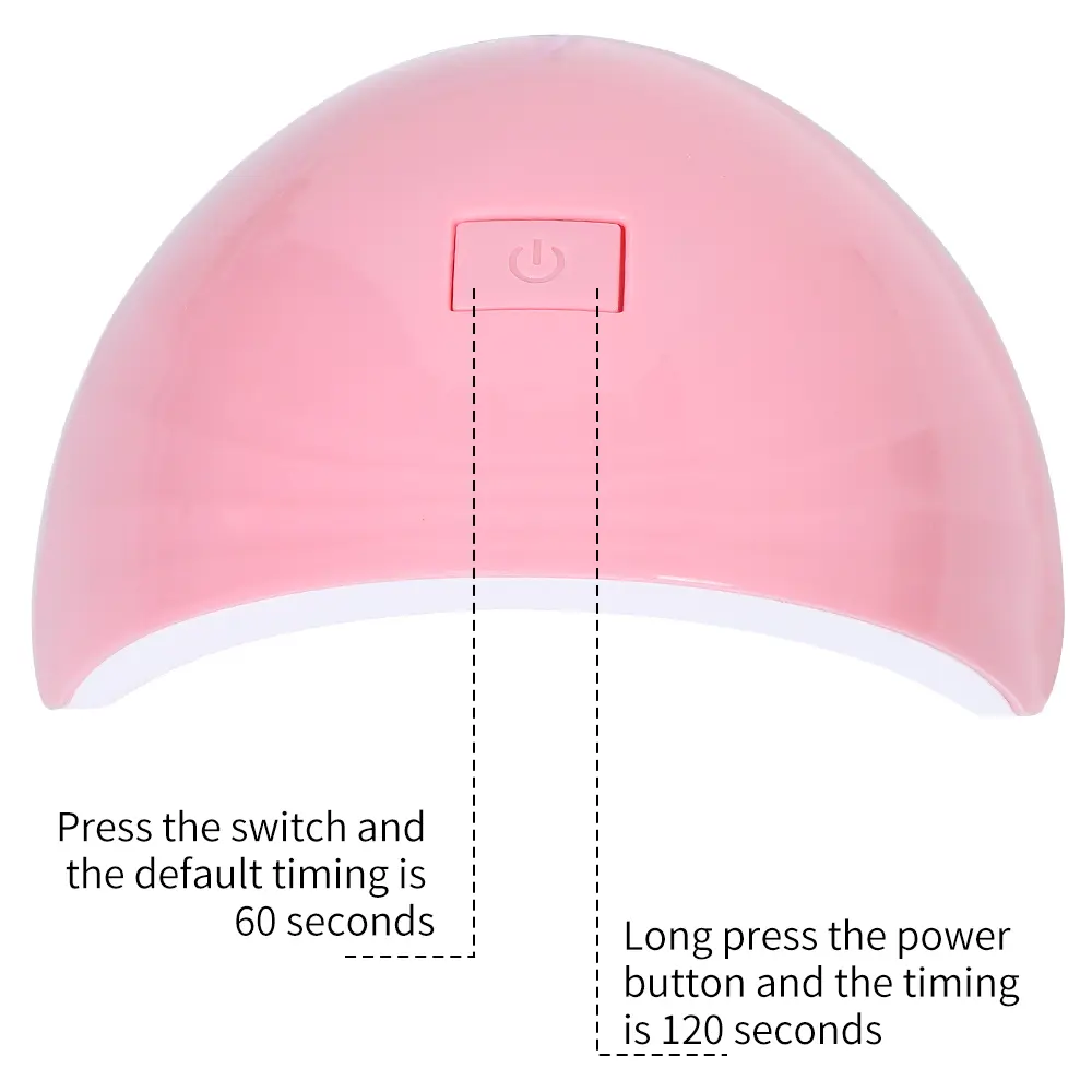 LINMANDA LED UV Gel Lamp Curing Machine Intelligent Nail Polish Dryer Manicure Tool Nail Art Machine with Timing Function