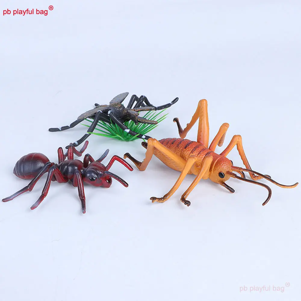 Simulated Insect Model animal Crickets Catalpa Beetles Ants Bees Nature Education Puzzle Toys Kids Christmas Gift ZG293