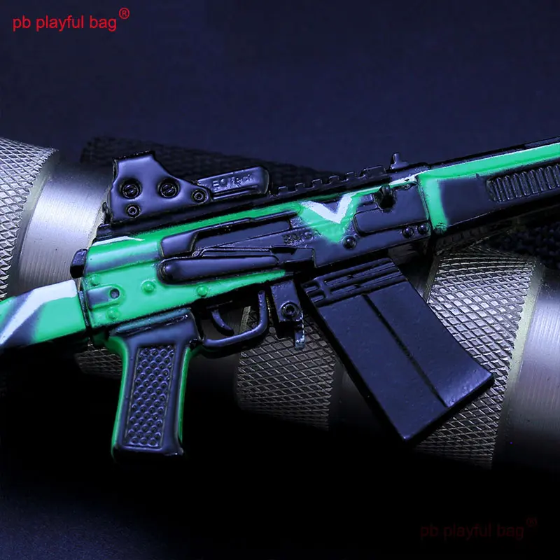 Playful Bag 18CM Weapon Model S12K Metal Toy Gun CS Game Peripheral Keychain Accessories Adult Collection Decorative Gift HG292