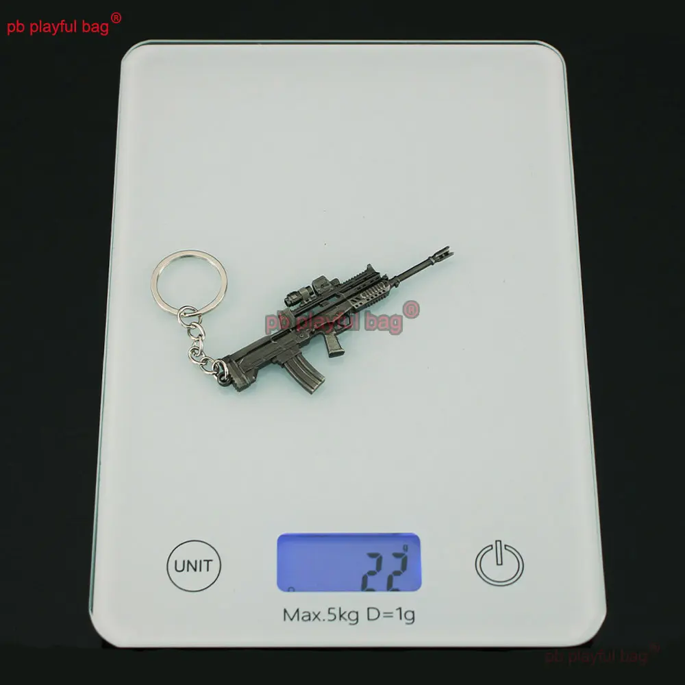 9cm Mini PRICES TYPE97 Metal Toy Gun Model Game Peripheral Keychain Backpack Pendant Decorative Action Figures Kids Gift ZG406