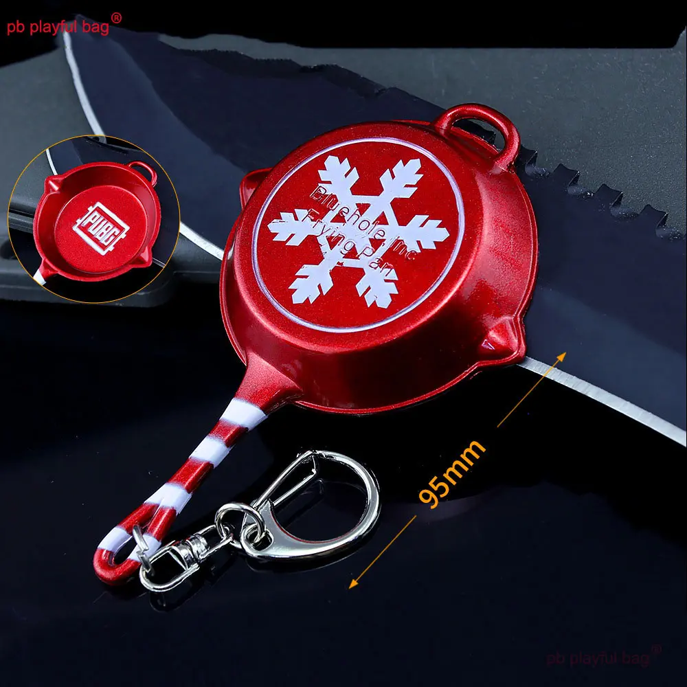 21cm Mini Alloy Toy Gun M416 Metal Keychain CS Game Equipment Model Pan Helmet Figures Adult Collection Gift Pendant Toys ZG247