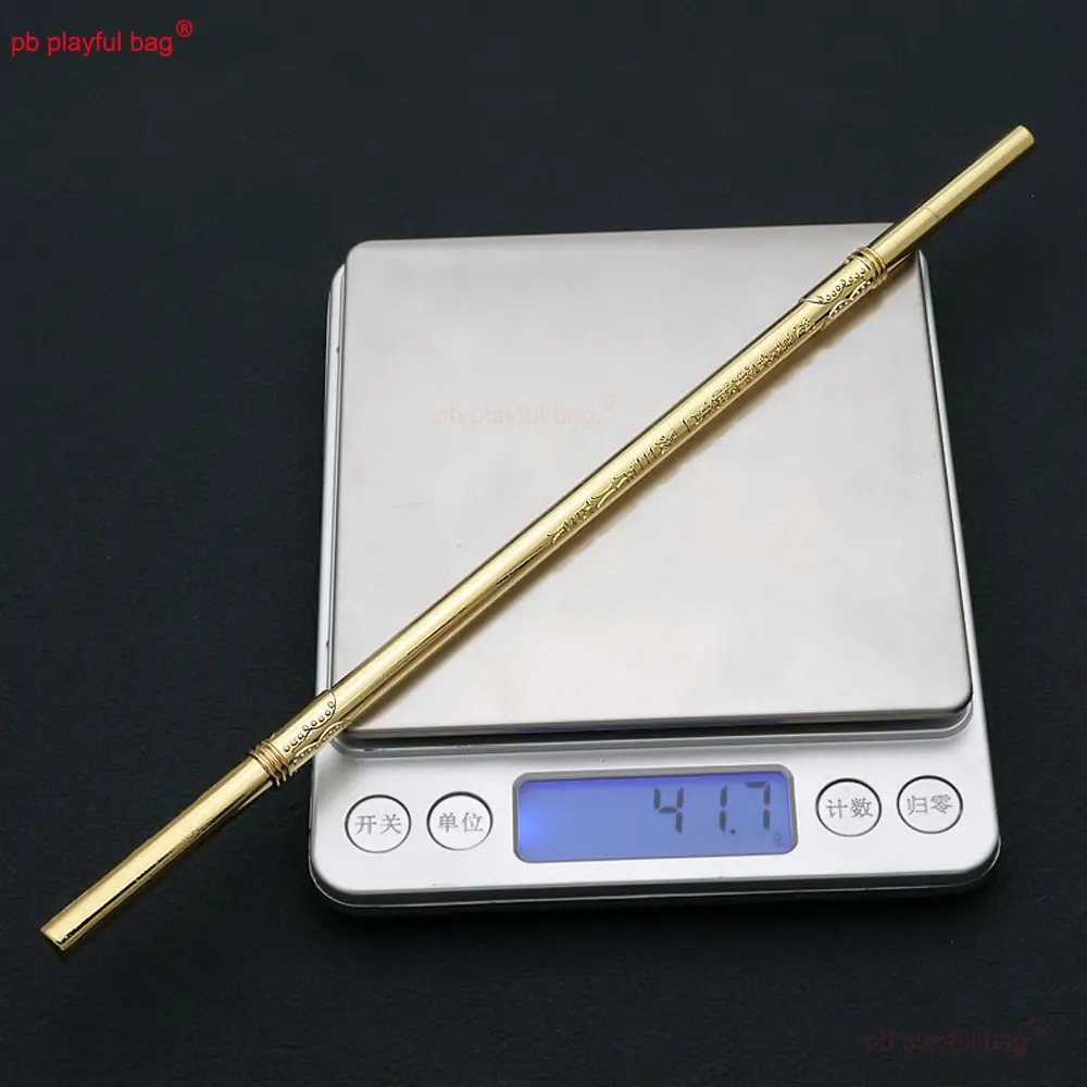 22cm Weapon Model Journey to the West Sun Wukong Monkey Fingertip Rotation Golden Hoop Rod Crafts Release Pressure Toy ZG281