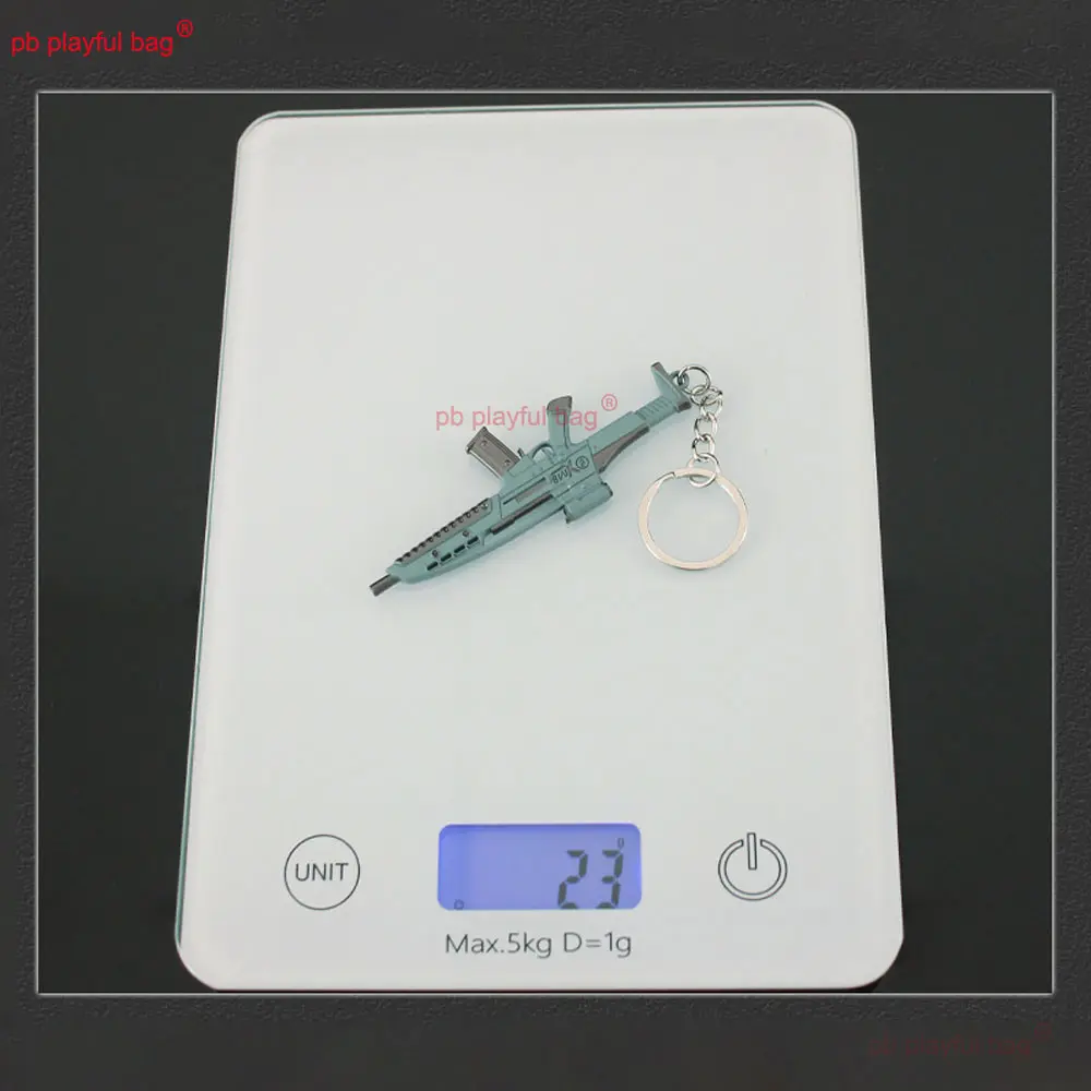 Mini XM8 Alloy Gun Model Keychain Metal Collect Ornaments CS Game Peripheral Props Children's Toys Christmas Gifts ZG371
