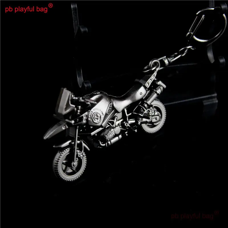 7cm Mini Metal Motorcycle Model Action Figures CS Game Keychain Decorative Death Motorcycle Christmas Gifts Kids Toys HG303