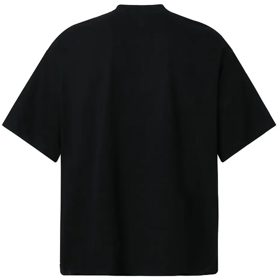 Hip Hop Oversied T-shirts Men's Streetwear Harajuku T Shirts Summer Loose Casual Tee Tops Black White Tshirts