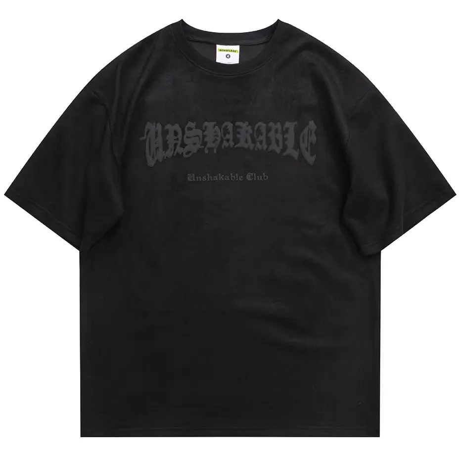 2025 Men Fashion Loose Suede T Shirts Skeleton Wings Graphic Harajuku Streetwear T-shirt Oversized Hip Hop Tshirt Unisex Tee Top