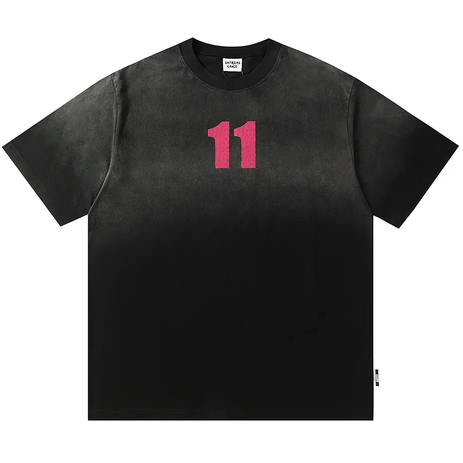 Dirty T Shirts Oversized Hip Hop T-shirt Men's Oversized Harajuku Streetwear Tee Tops Y2K Grunge Tshirt Man