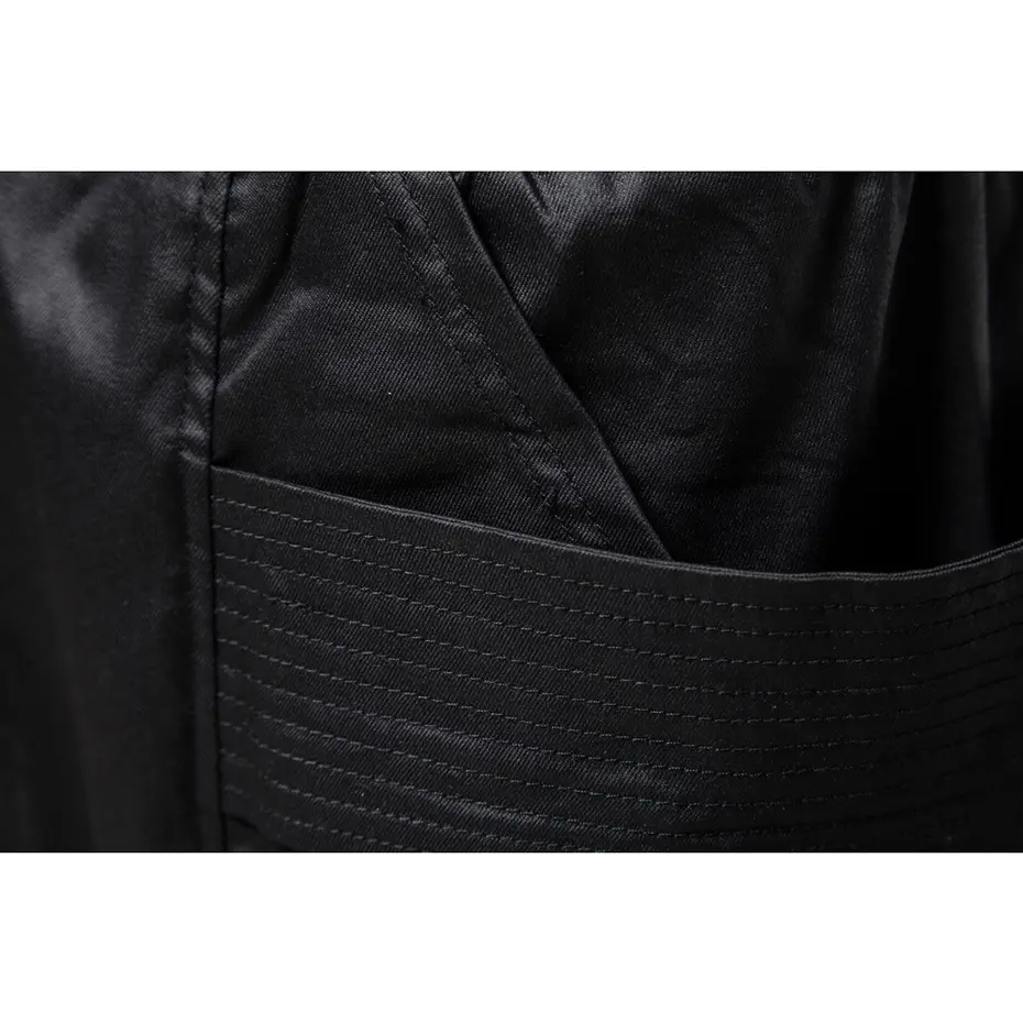 Punk Pants Multi Pockets Cargo Pants Joggers Men Black Techwear Harajuku Hip Hop Streetwear Trousers