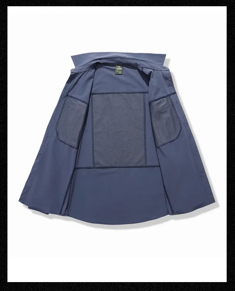 Men Outdoor Elastic Quick Drying Cargo Tooling Shirts Spring Male Long sleeves Thin Breathable Comfortable Waterproof Shirts 4XL