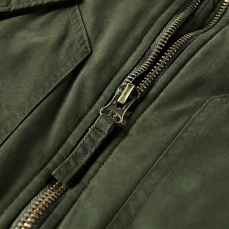 Men Bomber Jackets Multi-pocket Tooling Coats Winter Down Jackets High Quality Male Loose Warm Parkas Outwear Casual Winter Coat