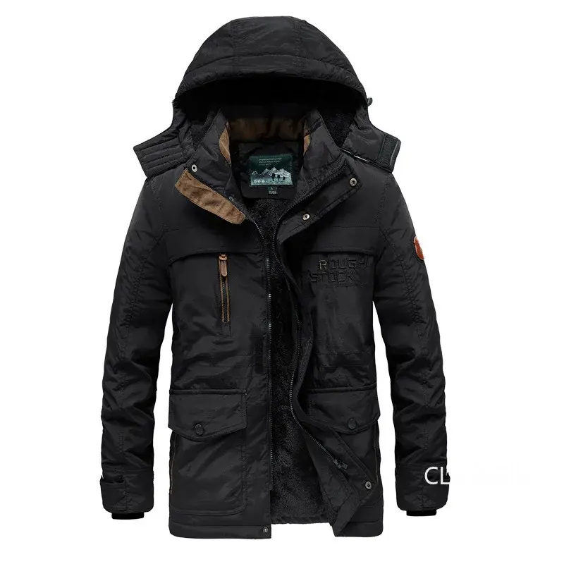 Men Long Down Jackets Hooded Casual Overcoats Warm Parkas High Quality Male Winter Jackets Outdoor Long Coats Winter Clothing 5X