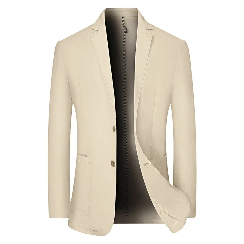 Men Mesh Breathable Quick Drying Blazers Jackets New Summer Man Business Casual Suits Coats High Quality Male Blazers Coats 4XL