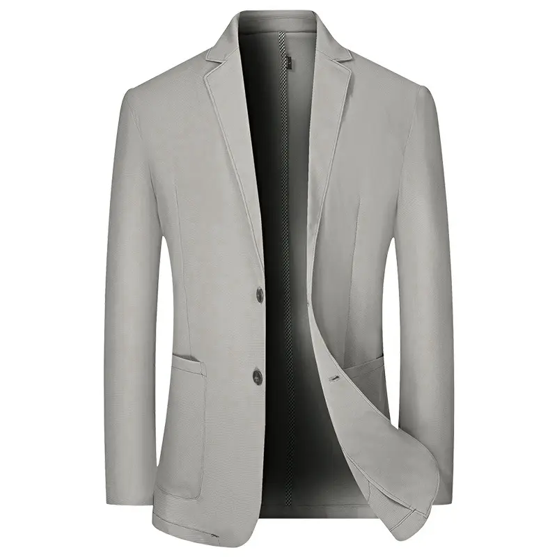 Men Mesh Breathable Quick Drying Blazers Jackets New Summer Man Business Casual Suits Coats High Quality Male Blazers Coats 4XL