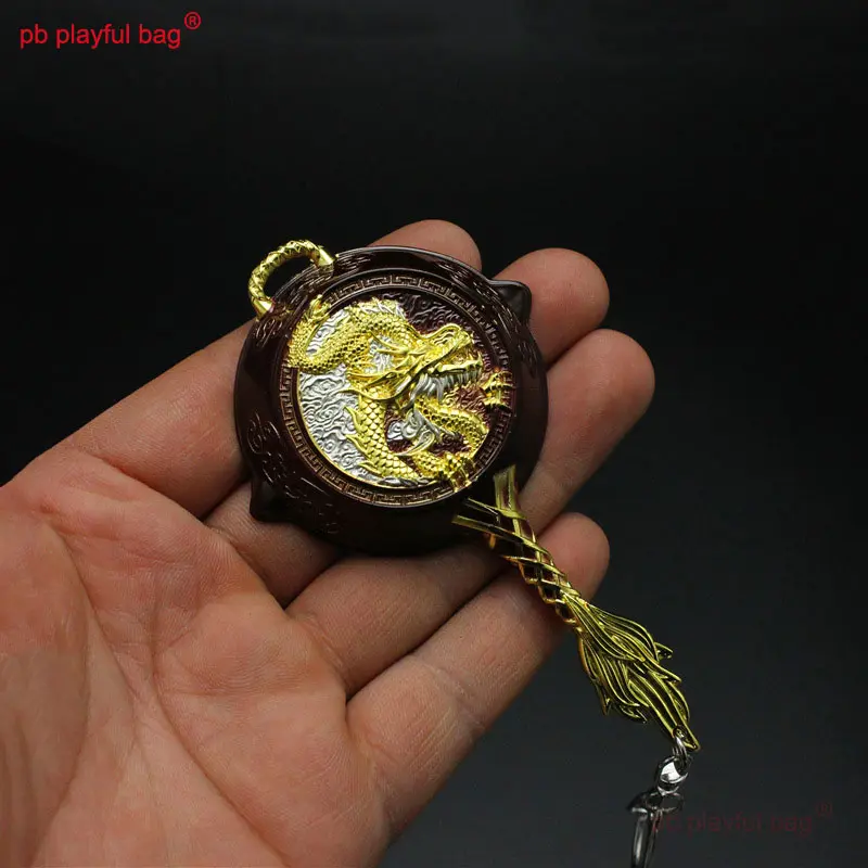CS Game Tactical Equipment Toy Mini Pan figure Key Chain Alloy Model Adult Collection Christmas Gift kids Toys Decoration HG291