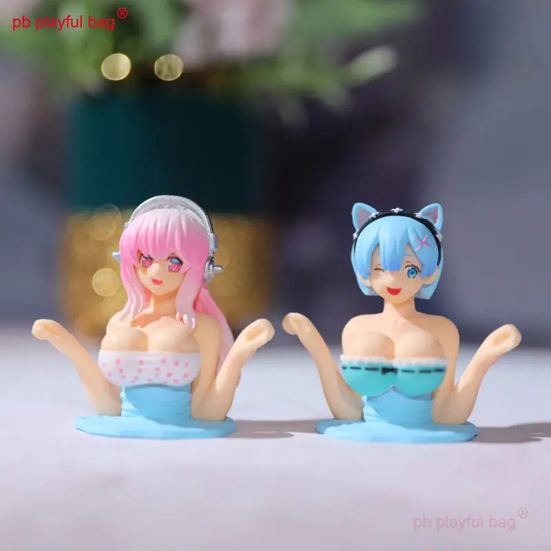 Anime Sexy Leimu Lamu SUPERSONICO Figure Japanese Anime Model Vehicle mounted ornaments Creative Christmas gifts kid toy HG196
