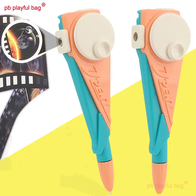 PB Playful Bag Children's Multi-function Writable Toy Pen STEAM Educational Puzzle Toys Projection Music Christmas Gifts UG304