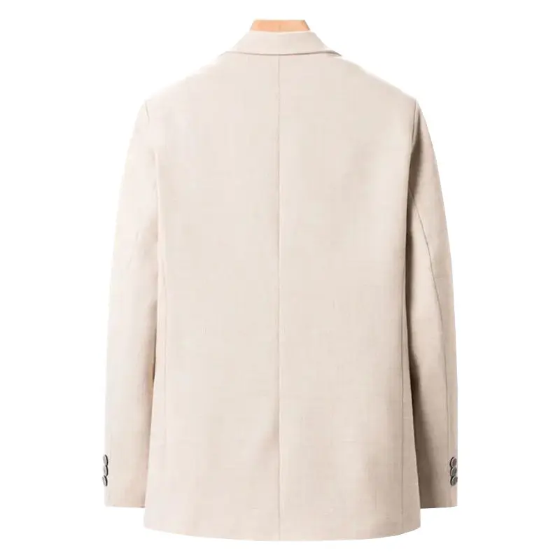 New Spring Man Thin Blazers Suits Jackets Solid Business Casual Suits Coats Fashion Male Slim Blazers Jackets Men's Clothing 4XL