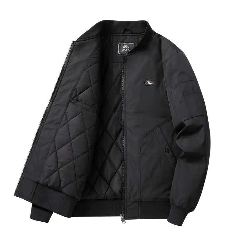 New Fashion Men Thicker Winter Bomber Jackets Casual Baseball Coats Male Warm Parkas Tooling Coats Man Cargo Jackets Size 4XL