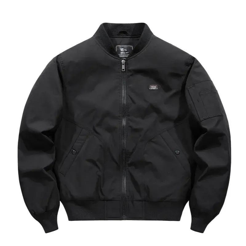 New Fashion Men Thicker Winter Bomber Jackets Casual Baseball Coats Male Warm Parkas Tooling Coats Man Cargo Jackets Size 4XL