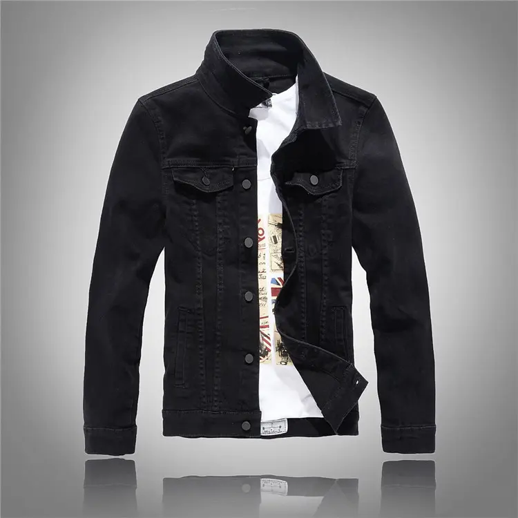 Men Pink Denim Jackets Outwear Slim Fit Denim Coats New Fashion Male Cotton Casual Jeans Jackets Streetwear Jean Coats Size 4XL