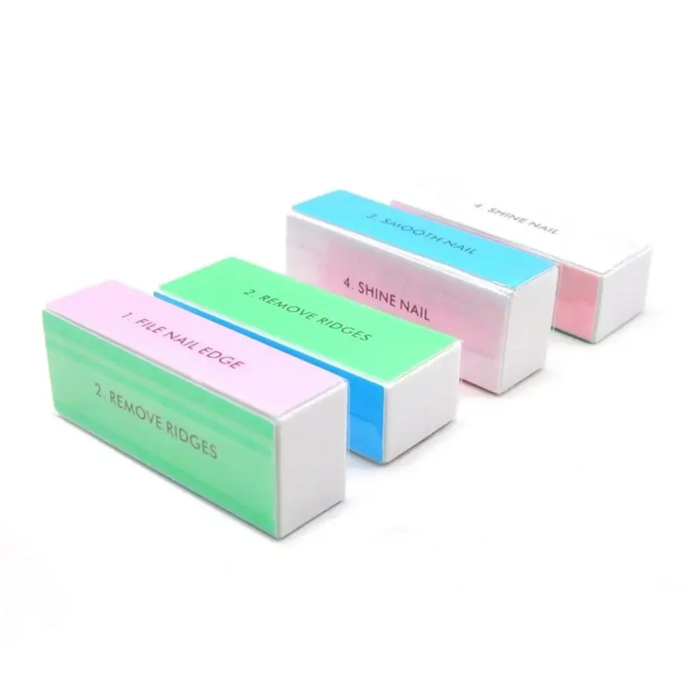 LINMANDA 1/20Pcs Nail Buffer Block Nail Files and Buffers Smooth Buff Shine Professional Nail Files for Home and Salon DIY Use
