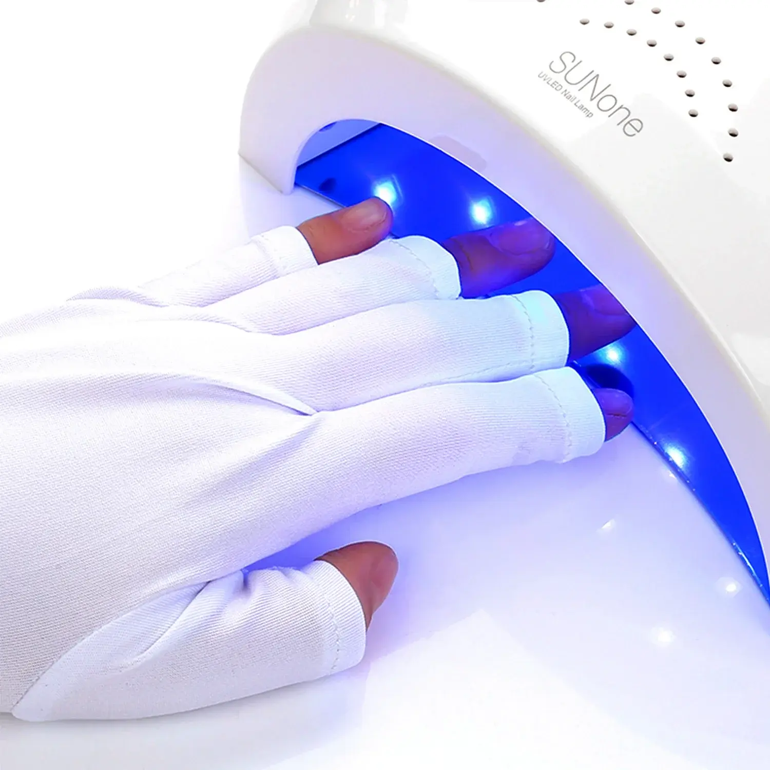 LINMANDA Anti UV Gloves Gel Professional Protection Gloves Nail Lamp UV Shield Glove Protect Nail Art Glove for Manicures