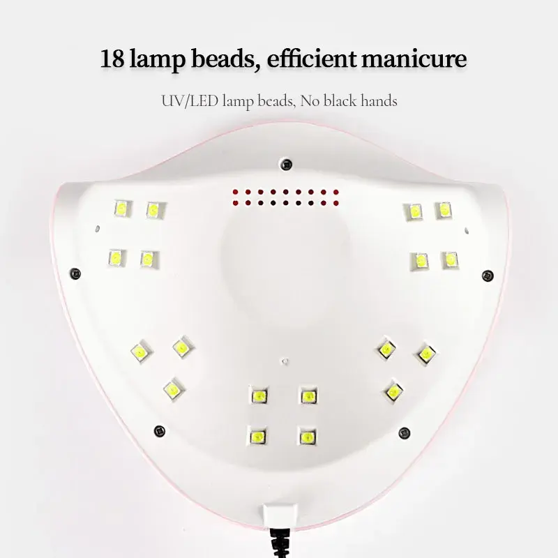 LINMANDA 54W Nail Phototherapy Machine Gel Polish Nail Dryer UV LED Lamp Professional Manicure Tool Salon Equipment Manicure